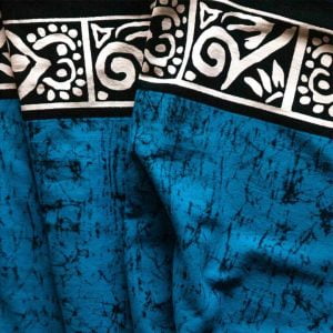 Azure Dream Wrap - High Quality Bathik Sarong 01