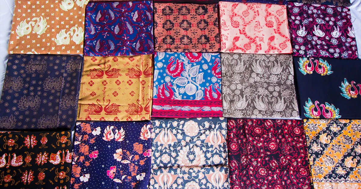 How to make batik fabric