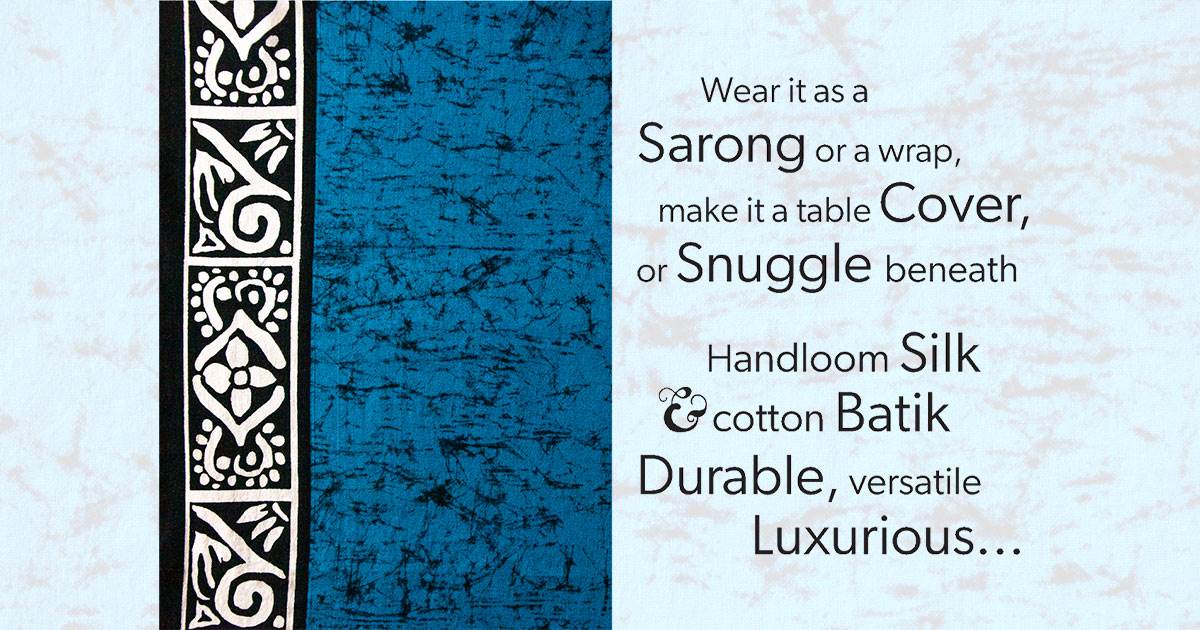 handmade batik fabric