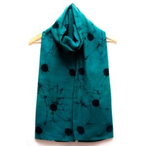 Verdant Green Batik Shawl